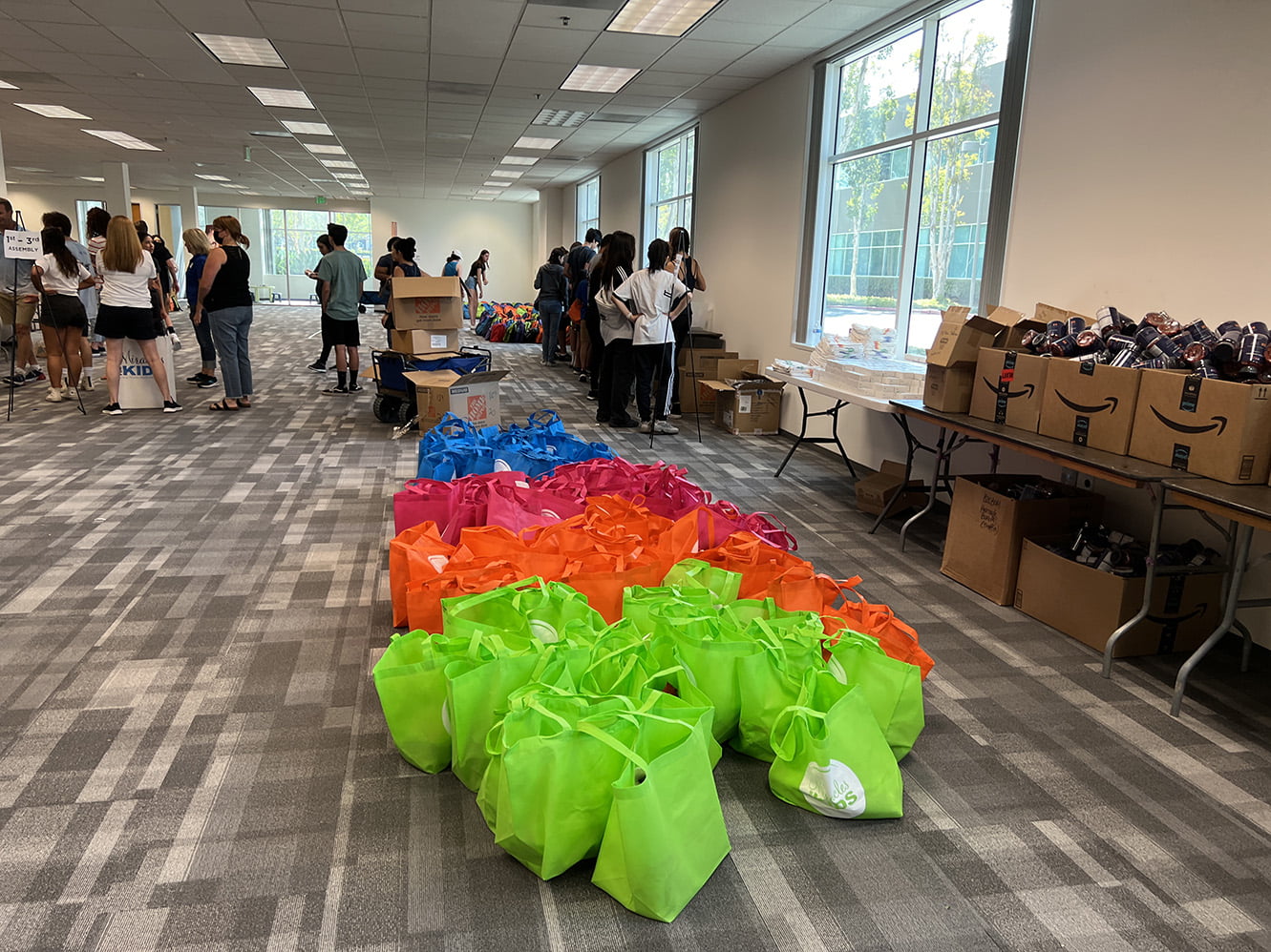 Miracles for Kids "Back-to-School Basket of Miracles" event in Irvine (Photo: Julie Nguyen/SNAP TASTE®)