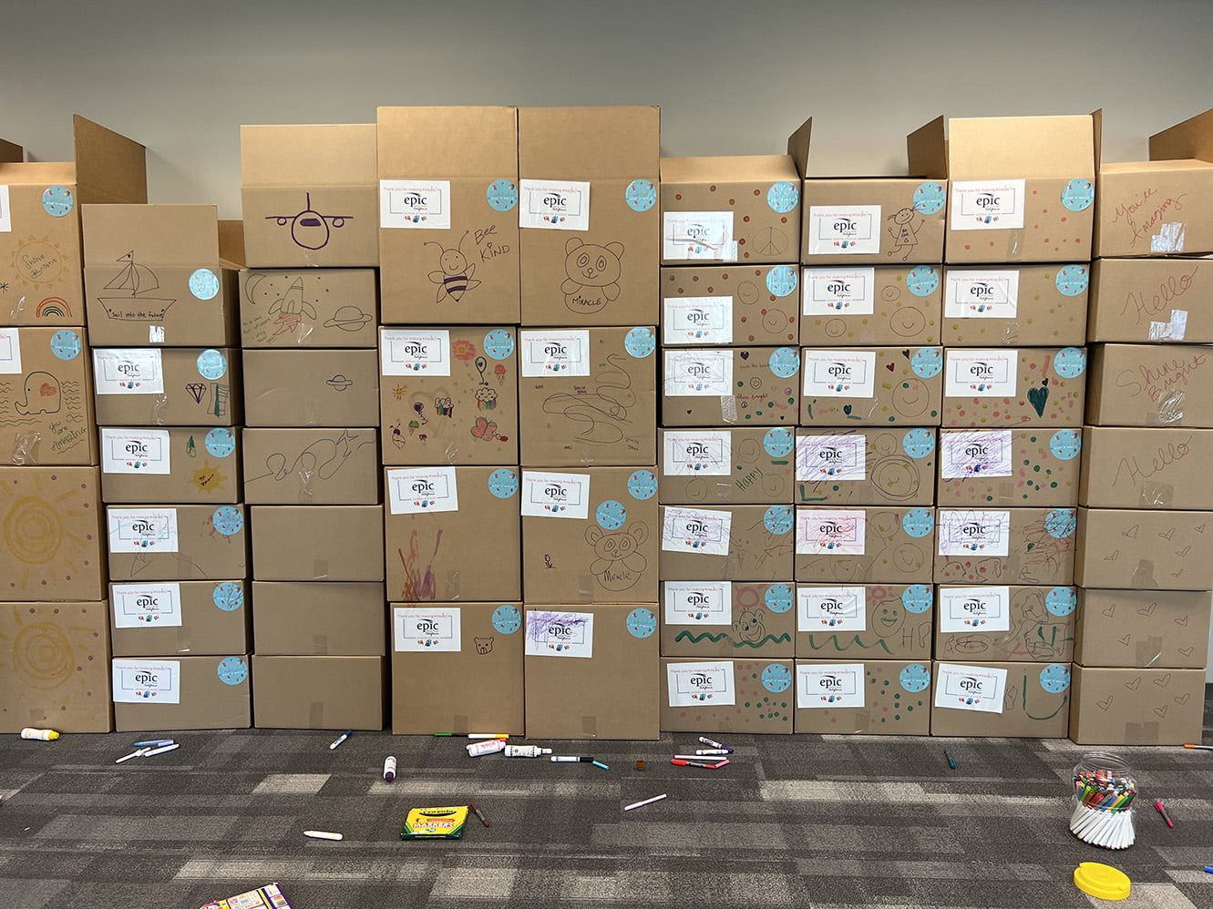 Miracles for Kids "Back-to-School Basket of Miracles" event in Irvine (Photo: Julie Nguyen/SNAP TASTE®)