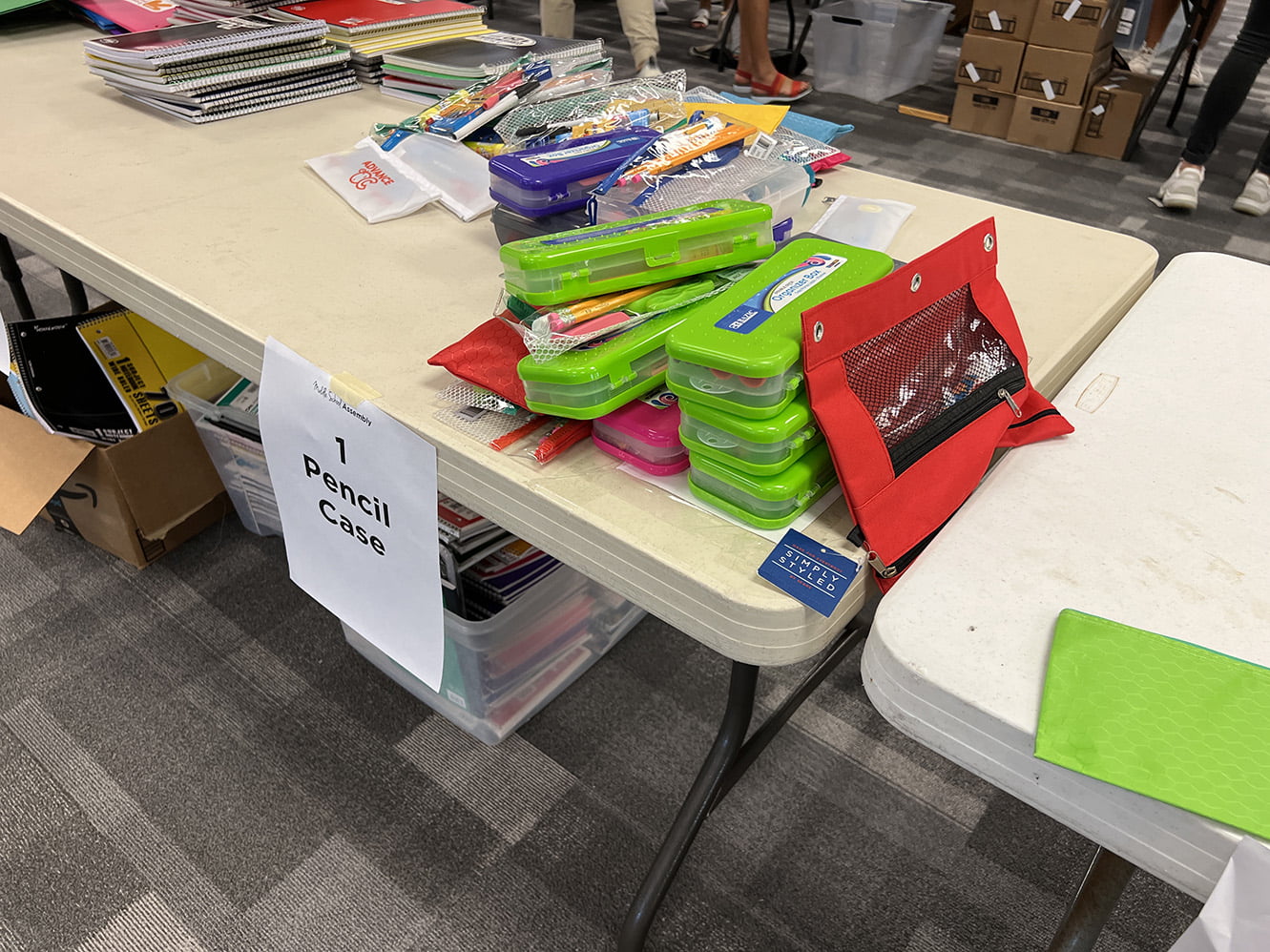 Miracles for Kids "Back-to-School Basket of Miracles" event in Irvine (Photo: Julie Nguyen/SNAP TASTE®)