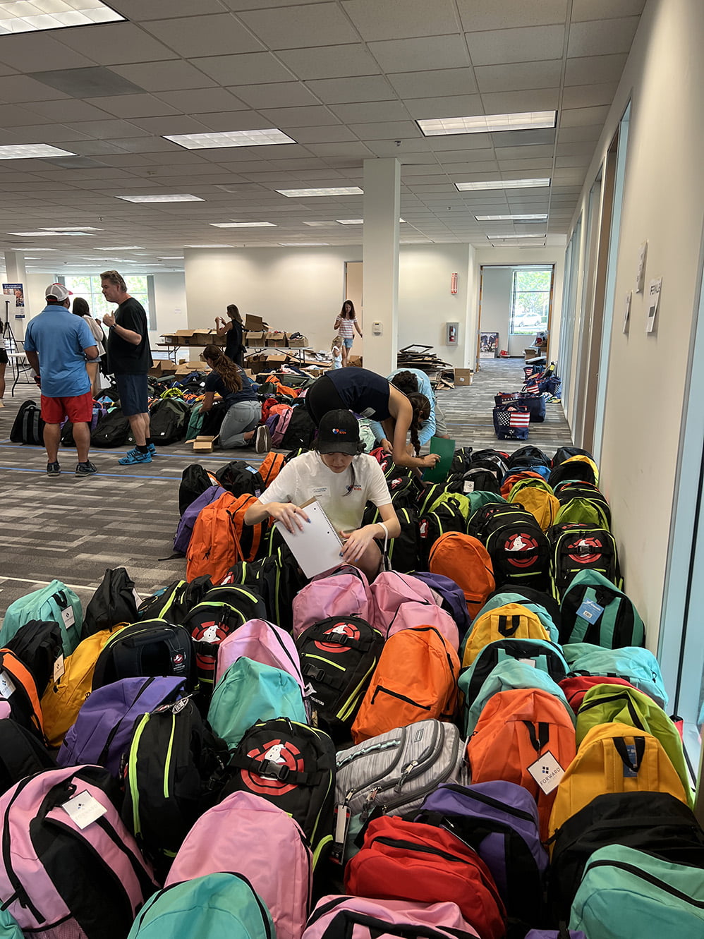 Miracles for Kids "Back-to-School Basket of Miracles" event in Irvine (Photo: Julie Nguyen/SNAP TASTE®)