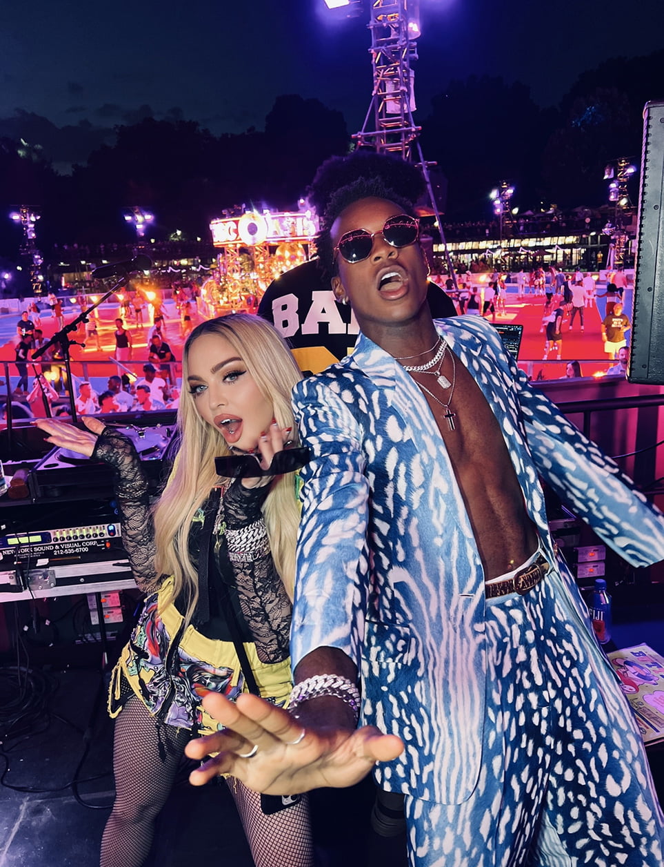 Madonna and David Banda