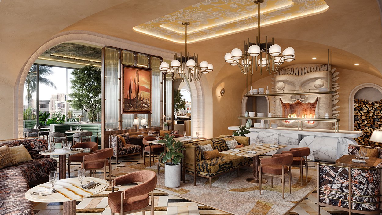 Dream Las Vegas Stateside Kitchen