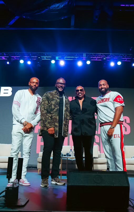 Rashad Bilal, Tyler Perry, Steve Harvey & Troy Millings