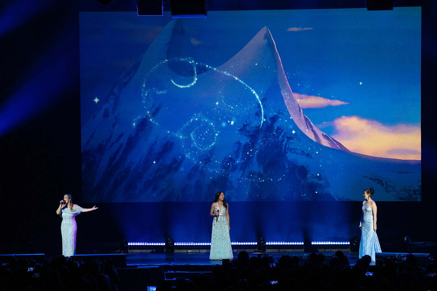 Performance during the announcement at D23 Expo