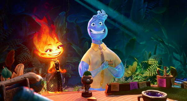 ELEMENTAL, Disney and Pixar’s all-new, original feature film releasing June 16, 2023, features the voices of Leah Lewis and Mamoudou Athie as Ember and Wade, respectively. In a city where fire-, water-, land-, and air-residents live together, this fiery young woman and go-with-the-flow guy are about to discover something elemental: how much they actually have in common. “Elemental” is directed by Peter Sohn and produced by Denise Ream.