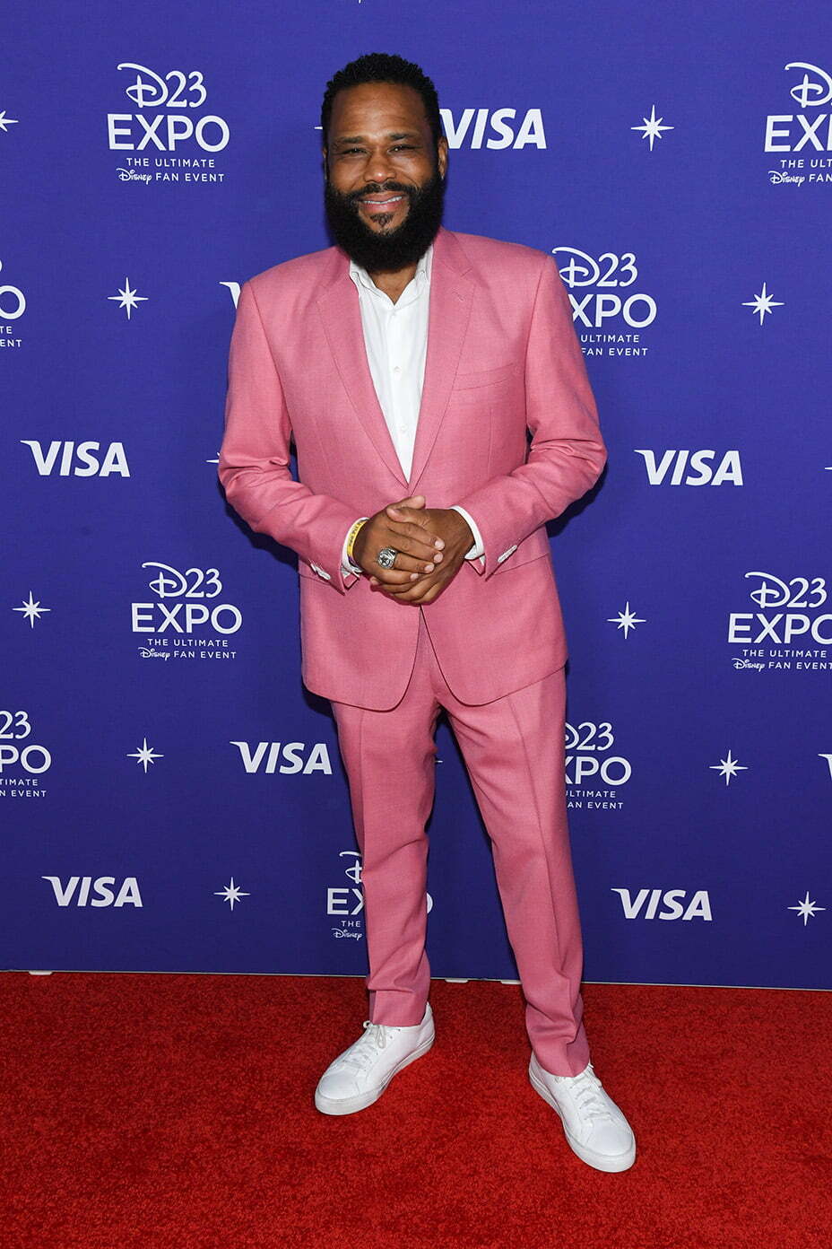 Anthony Anderson at the opening ceremony of D23 Expo