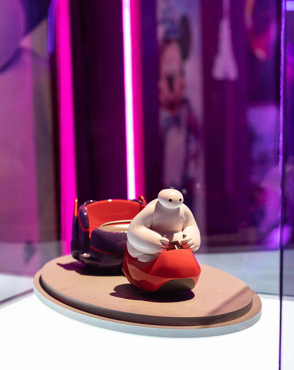 The Happy Ride with Baymax ride vehicle maquette (Photo: Julie Nguyen/SNAP TASTE)