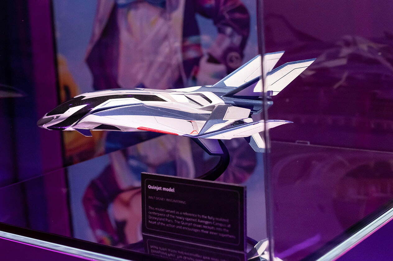 Quinjet model (Photo: Julie Nguyen/SNAP TASTE)