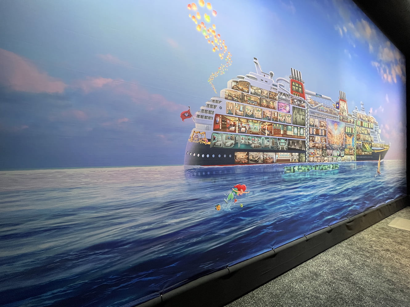 Disney Wish - Wonderful World of Dreams Pavilion at D23 Expo (Photo: Julie Nguyen/SNAP TASTE)