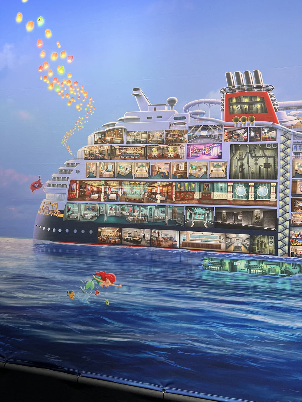 Disney Wish - Wonderful World of Dreams Pavilion at D23 Expo (Photo: Julie Nguyen/SNAP TASTE)