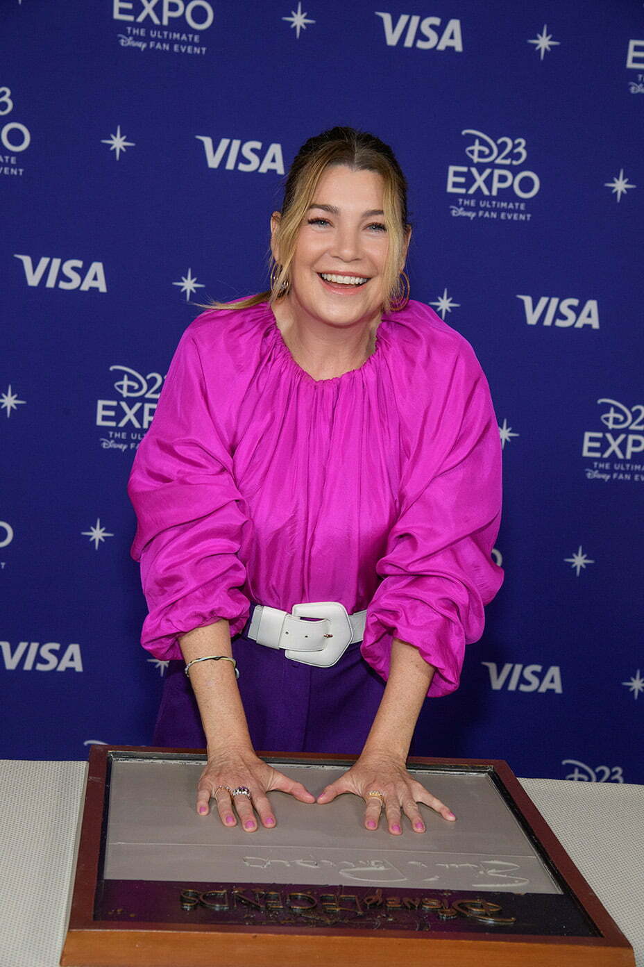 Ellen Pompeo at the Opening Ceremony of D23 Expo 