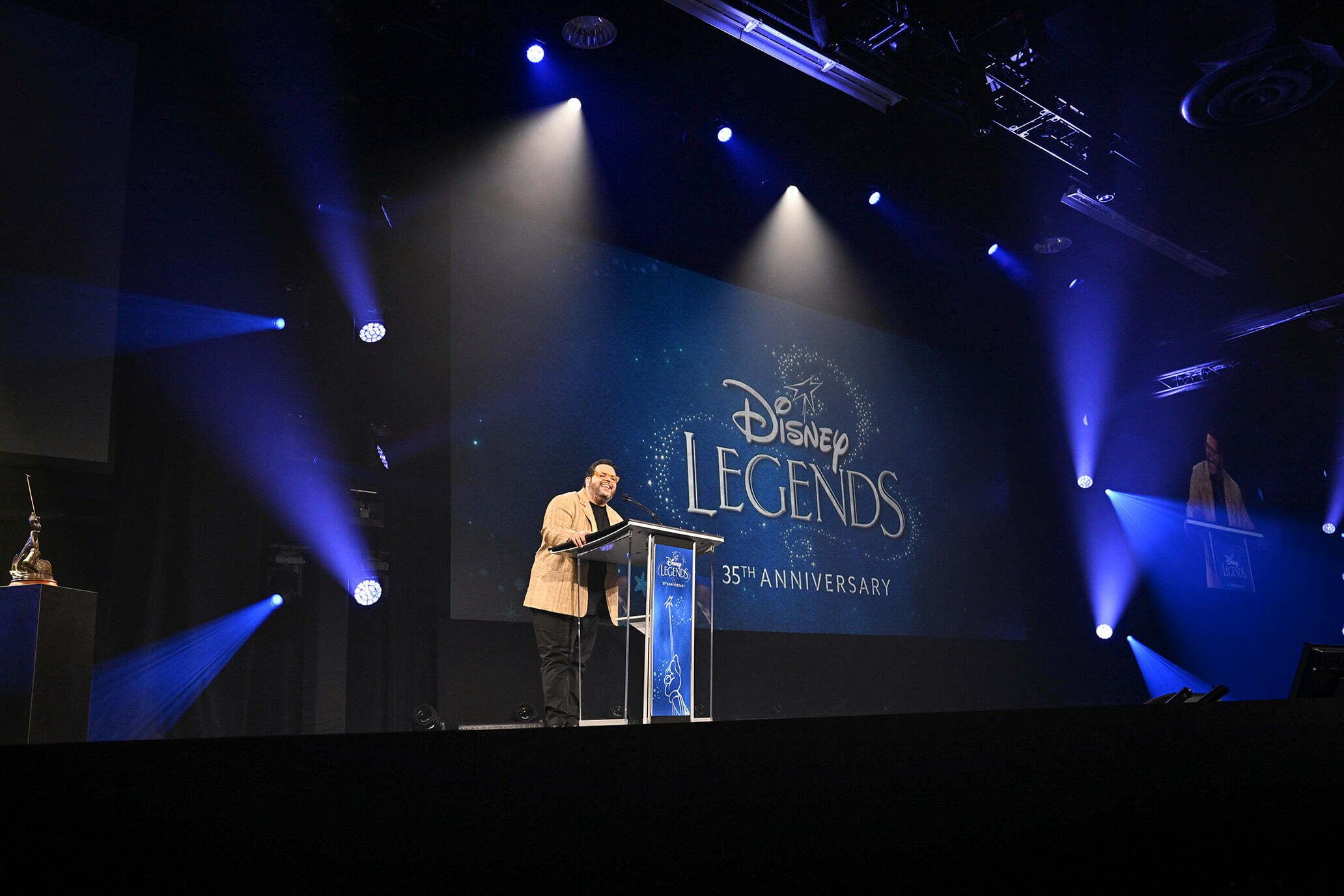 Josh Gad at the Opening Ceremony of D23 Expo 