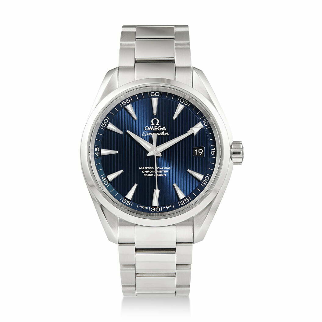 OMEGA, A STAINLESS STEEL AUTOMATIC ANTIMAGNETIC WRISTWATCH WITH DATE, SWEEP CENTRE SECONDS AND STAINLESS STEEL BRACELET WORN BY DANIEL CRAIG AS JAMES BOND