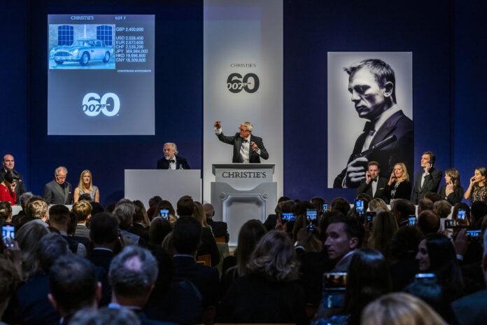 Sixty Years of James Bond Live Auction in London