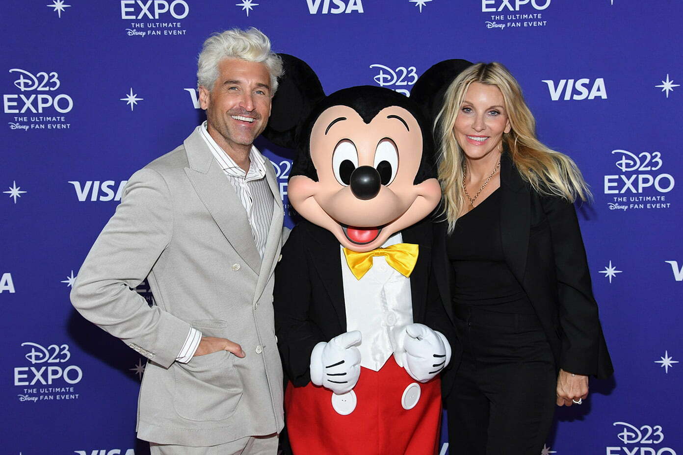 Patrick Dempsey, Mickey Mouse, Jillian Dempsey
