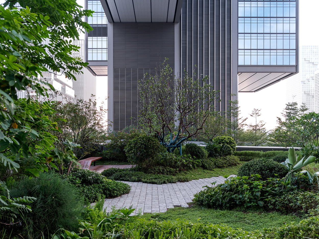 DJI Sky City Podium Roof Garden