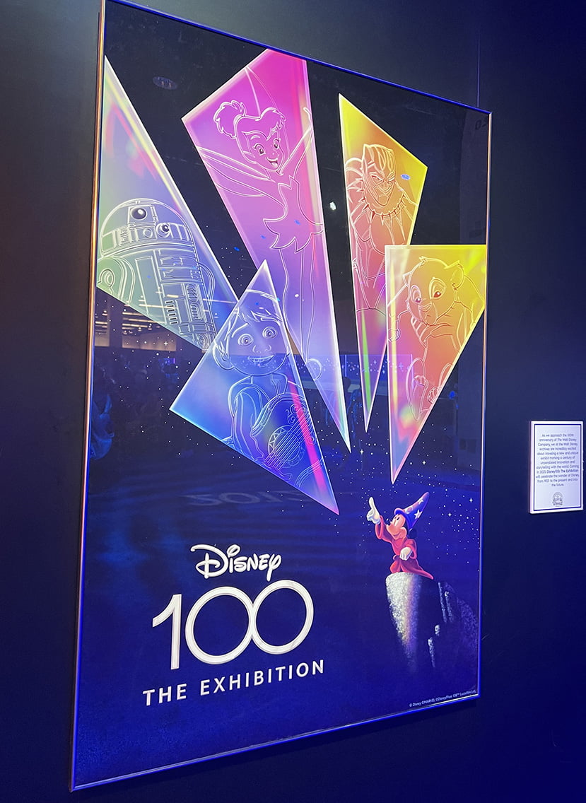 Disney100: Disney 100 Years of Wonder exhibit at D23 Expo (Photo: Julie Nguyen/SNAP TASTE)