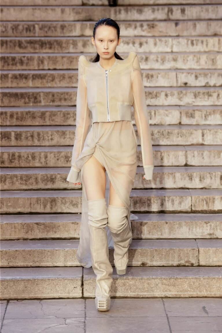 SNAP TASTE Rick Owens Spring/Summer 2023 Fashion Show