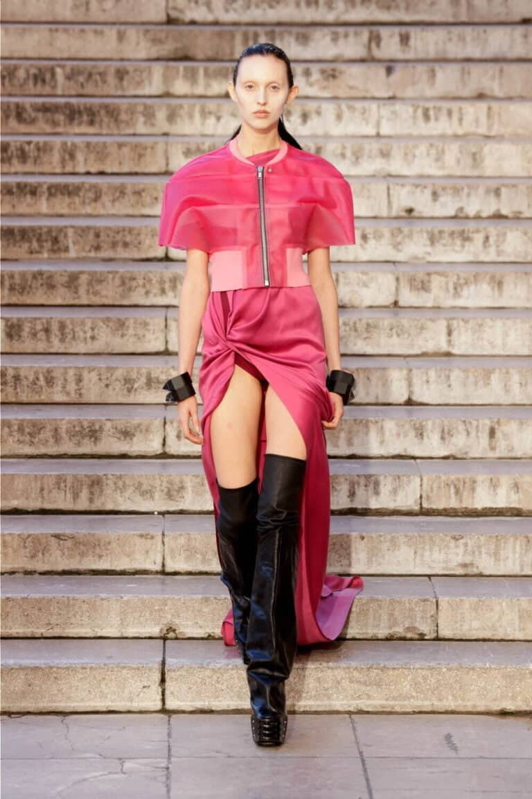 SNAP TASTE Rick Owens Spring/Summer 2023 Fashion Show