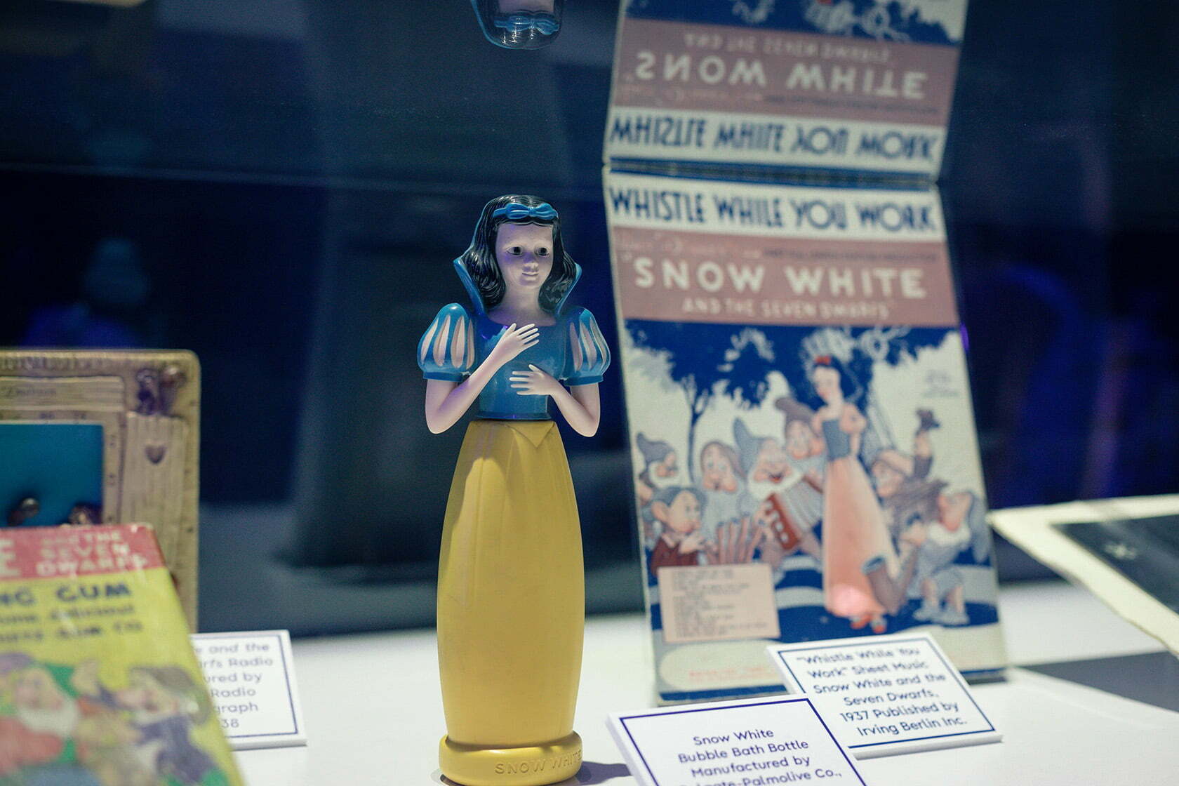Snow White bubble bath bottle - Disney100: Disney 100 Years of Wonder exhibit at D23 Expo (Photo: Julie Nguyen/SNAP TASTE)