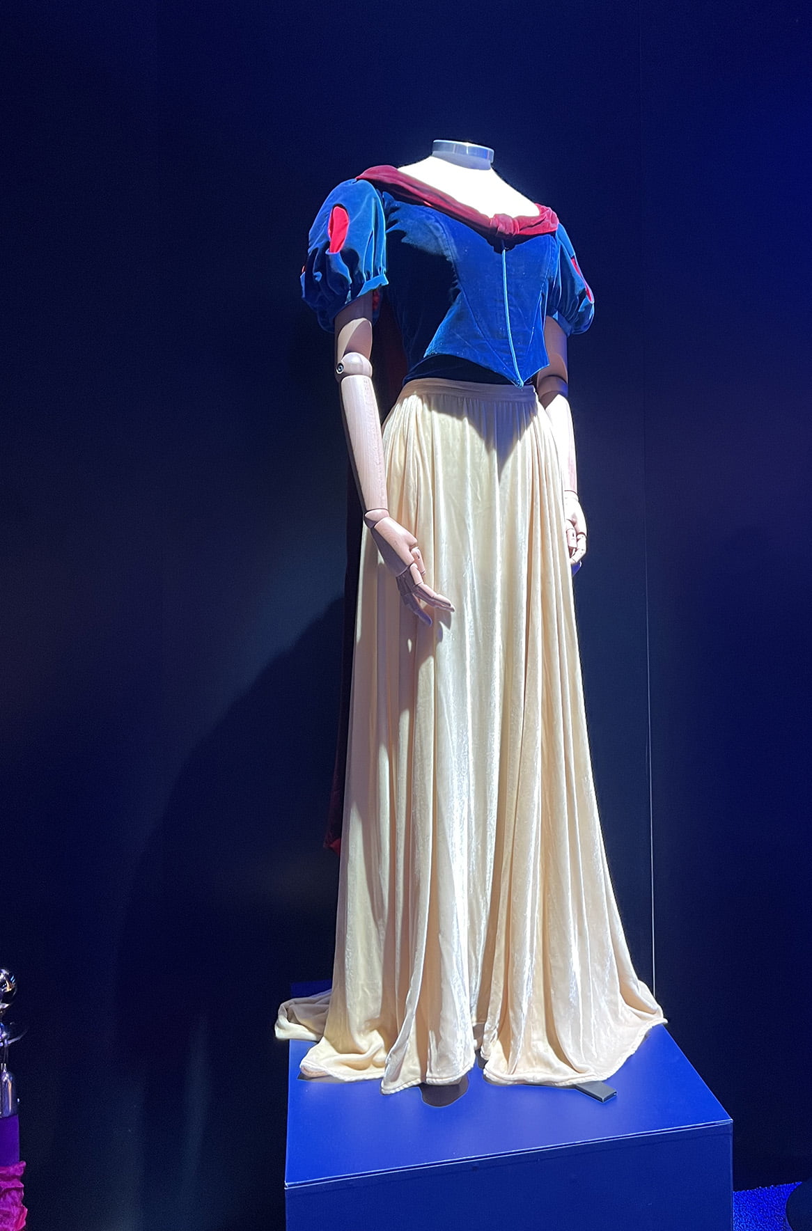 Snow White dress - Disney100: Disney 100 Years of Wonder exhibit at D23 Expo (Photo: Julie Nguyen/SNAP TASTE)