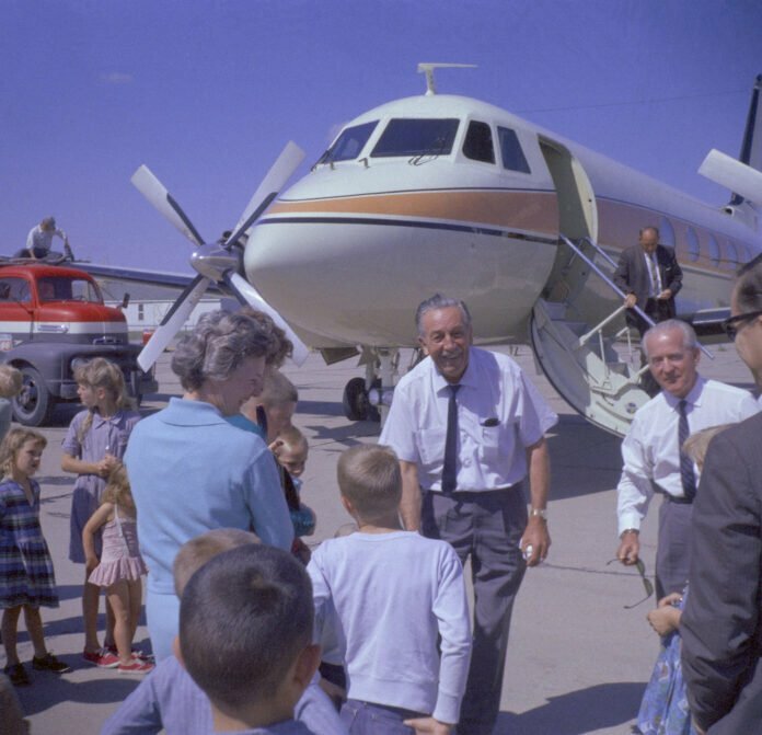 Walt Disney’s Grumman Gulfstream I Airplane