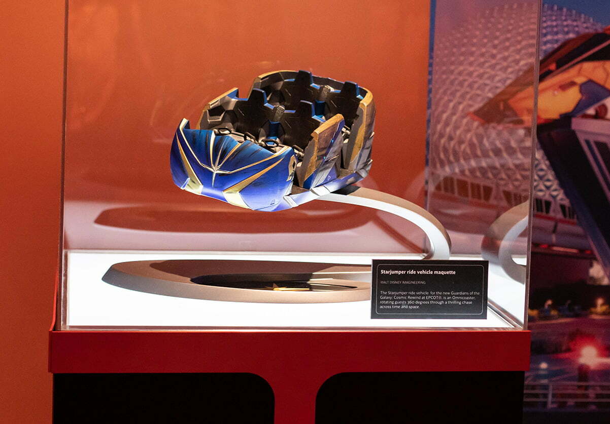 Starjumper ride vehicle maquette (Photo: Julie Nguyen/SNAP TASTE)