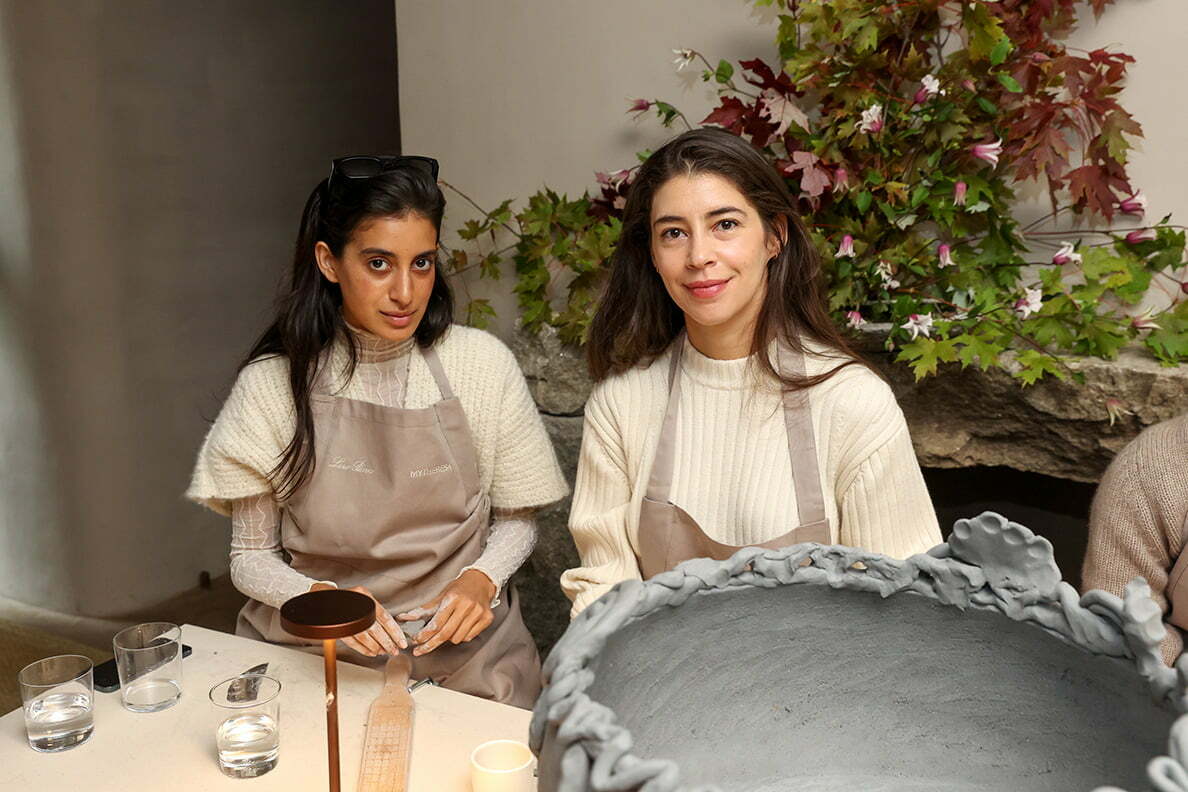 Anaa Saber, Sarah Zendejas - Mytheresa & Loro Piana Cocooning Collection Launch 