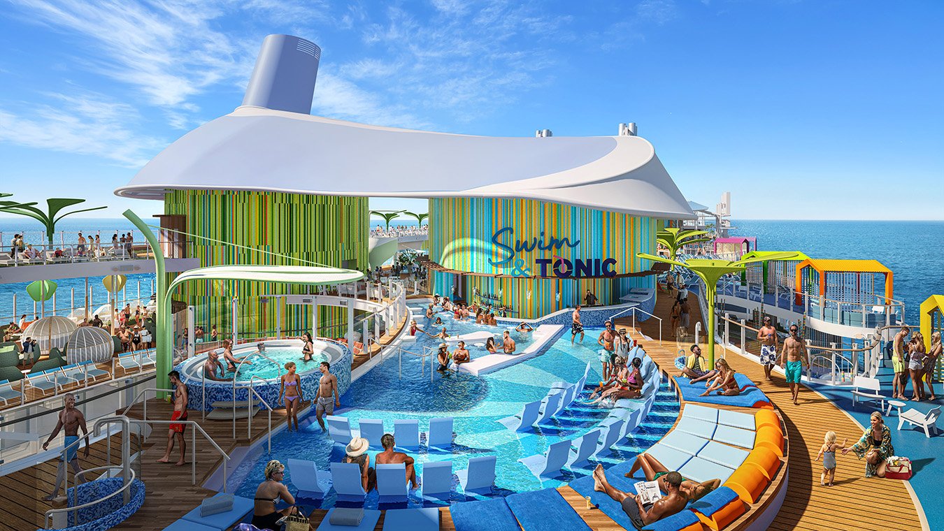 Royal Caribbean Icon of the Seas Swim and Tonic