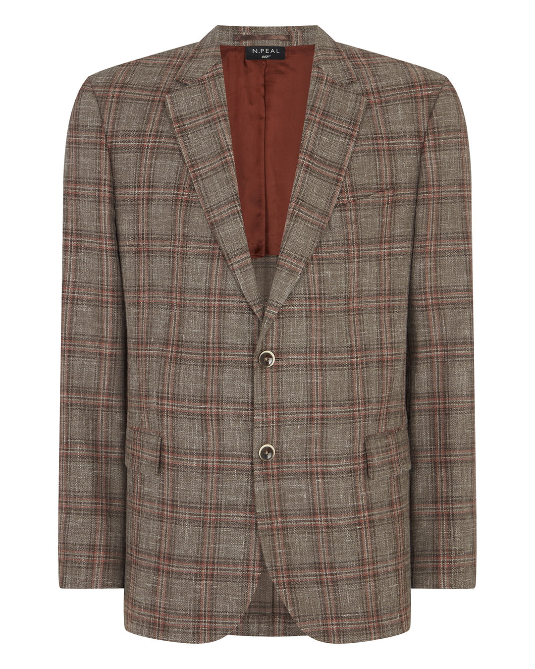 007 Woven Check Jacket