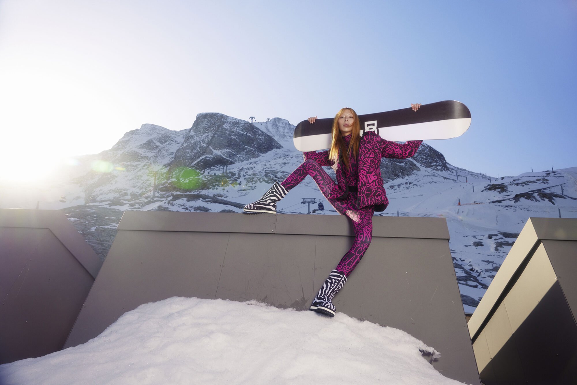 Dolce&Gabbana x Mytheresa exclusive ski collection 
