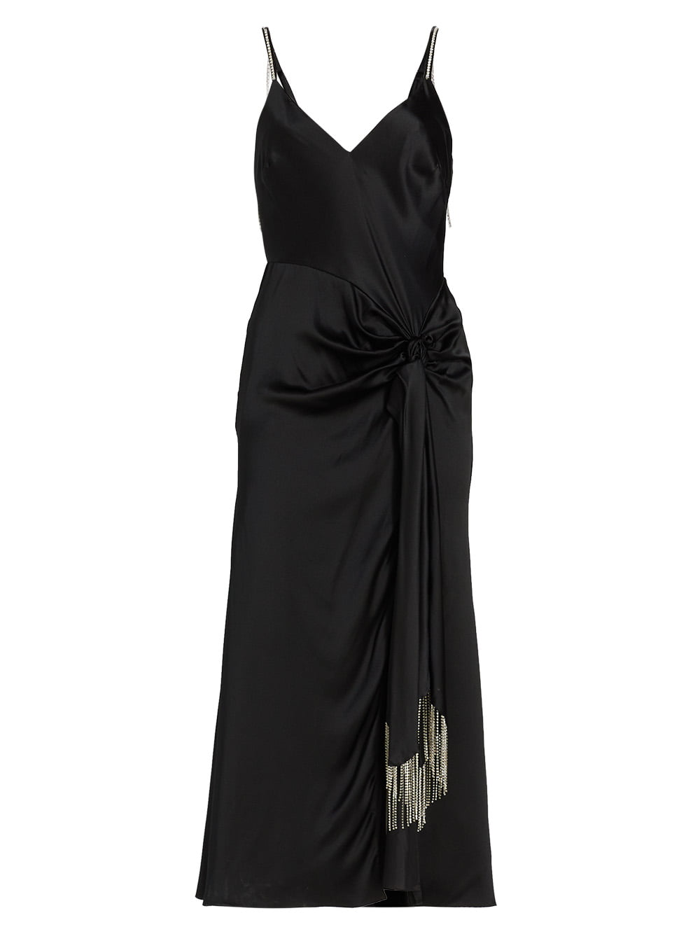 Cinq à Sept Kalena Silk Embellished Midi-Dress
