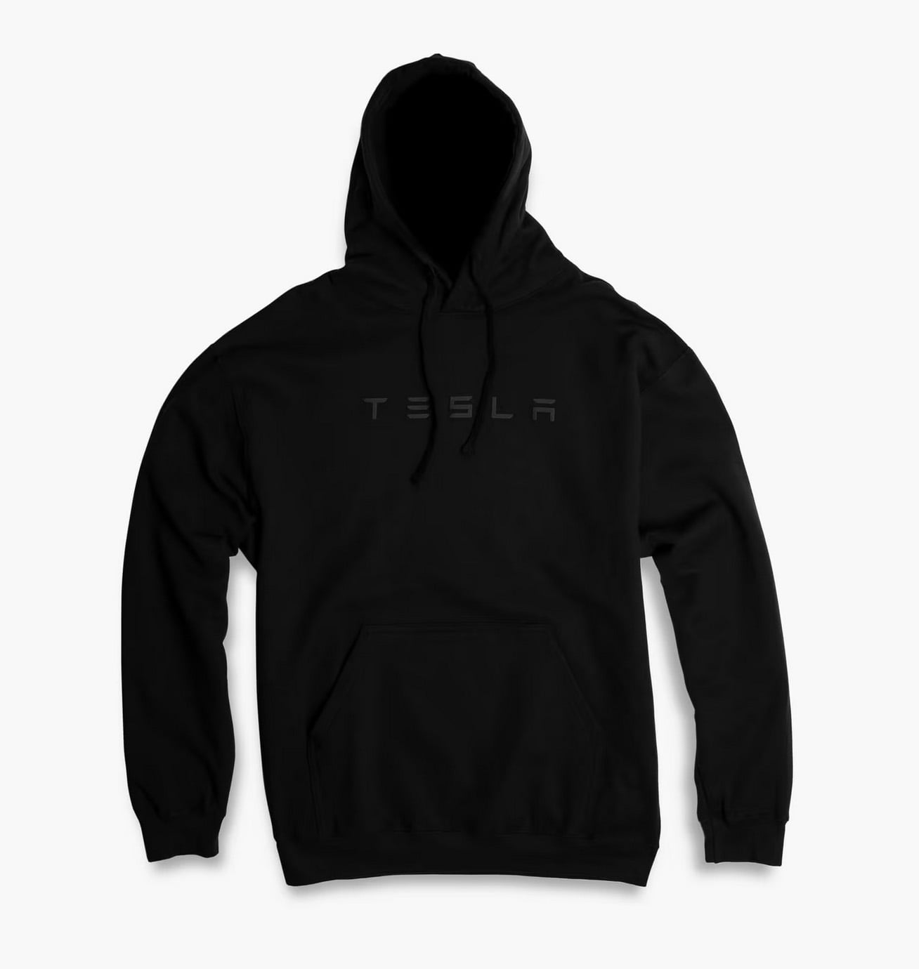 Tesla 3D Large Wordmark Pullover Hoodie