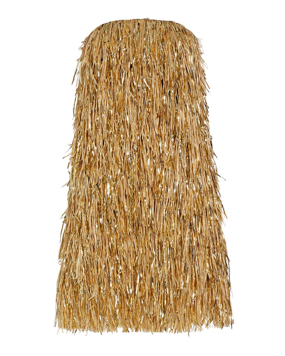 Jason Wu Collection Strapless Tinsel Fringe Dress