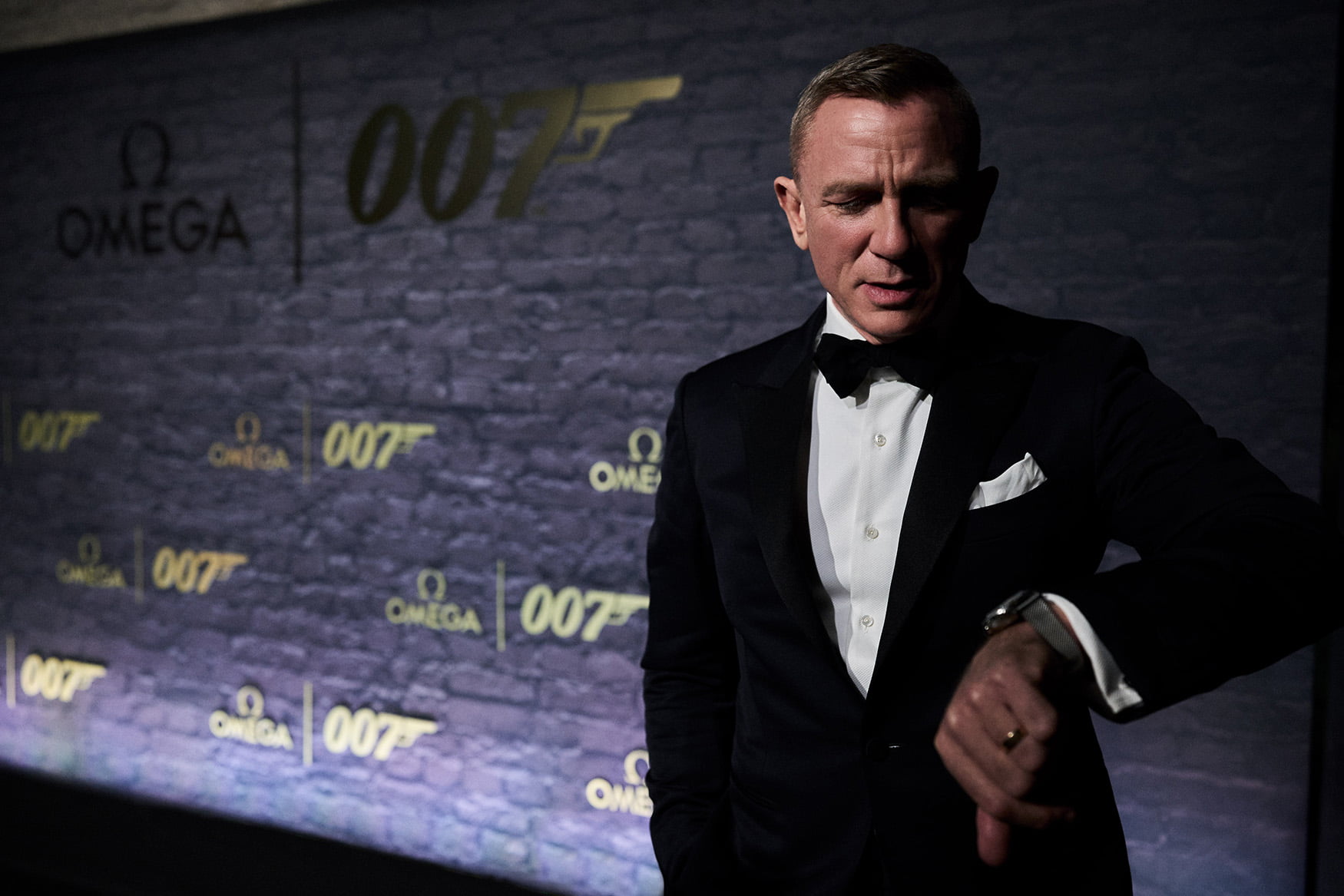 OMEGA 60 Years of James Bond celebration in London - Daniel Craig