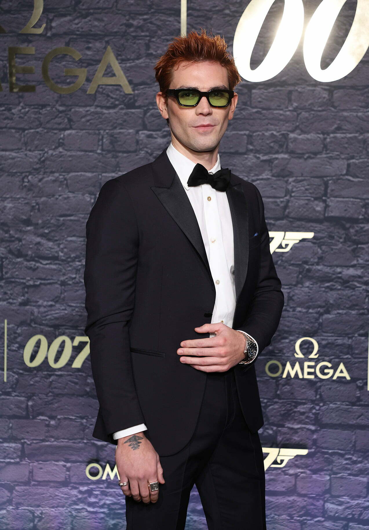 OMEGA 60 Years of James Bond celebration in London - KJ Apa