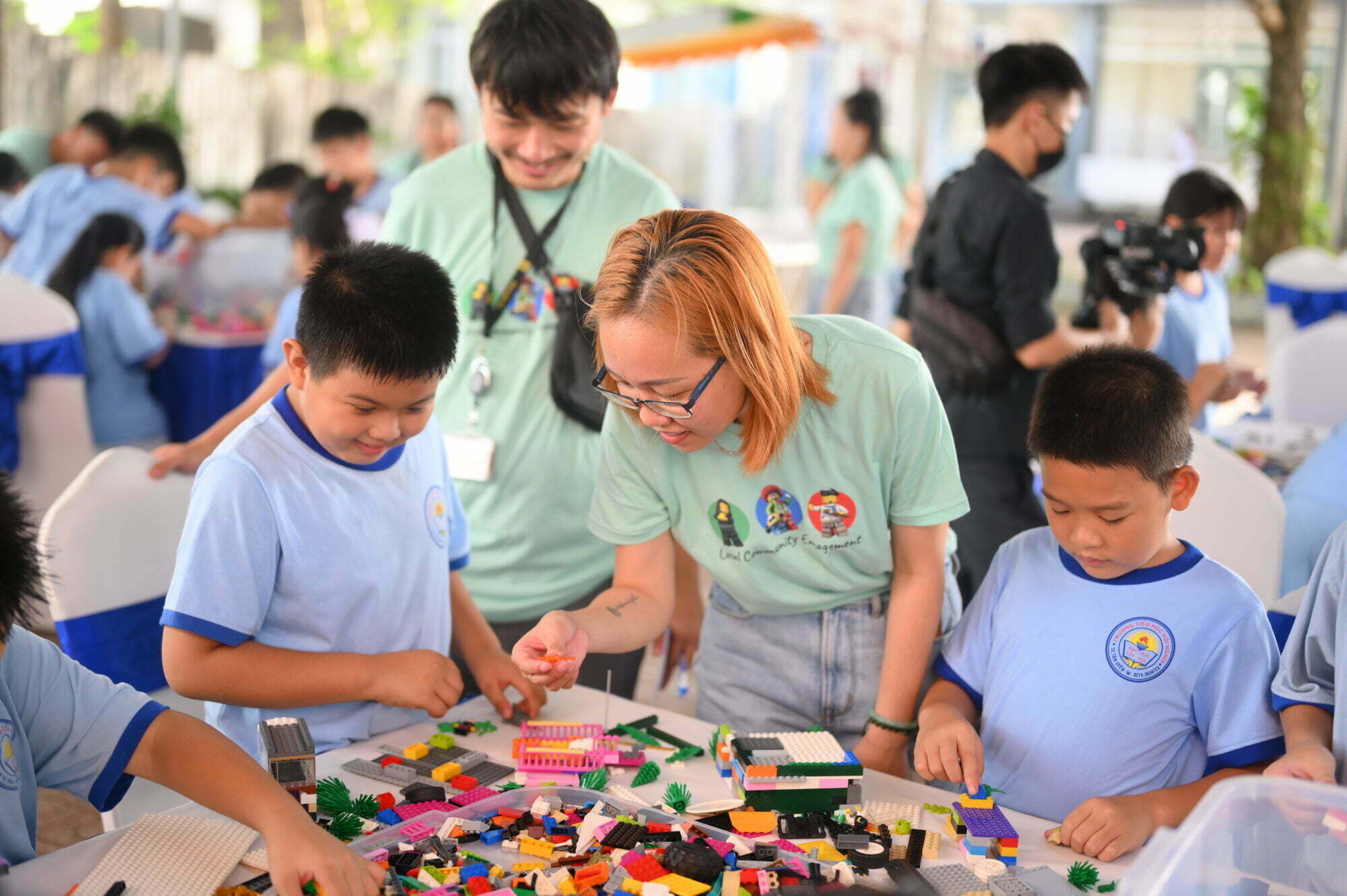 Build the Change event at LEGO Factory in Vietnam