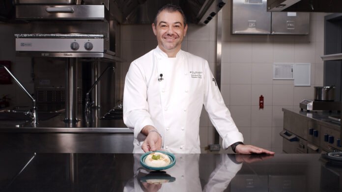 Traditional & Beetroot Hummus Recipes by Sebastien Torres, an Executive Chef at Bulgari Hotel Dubai.
