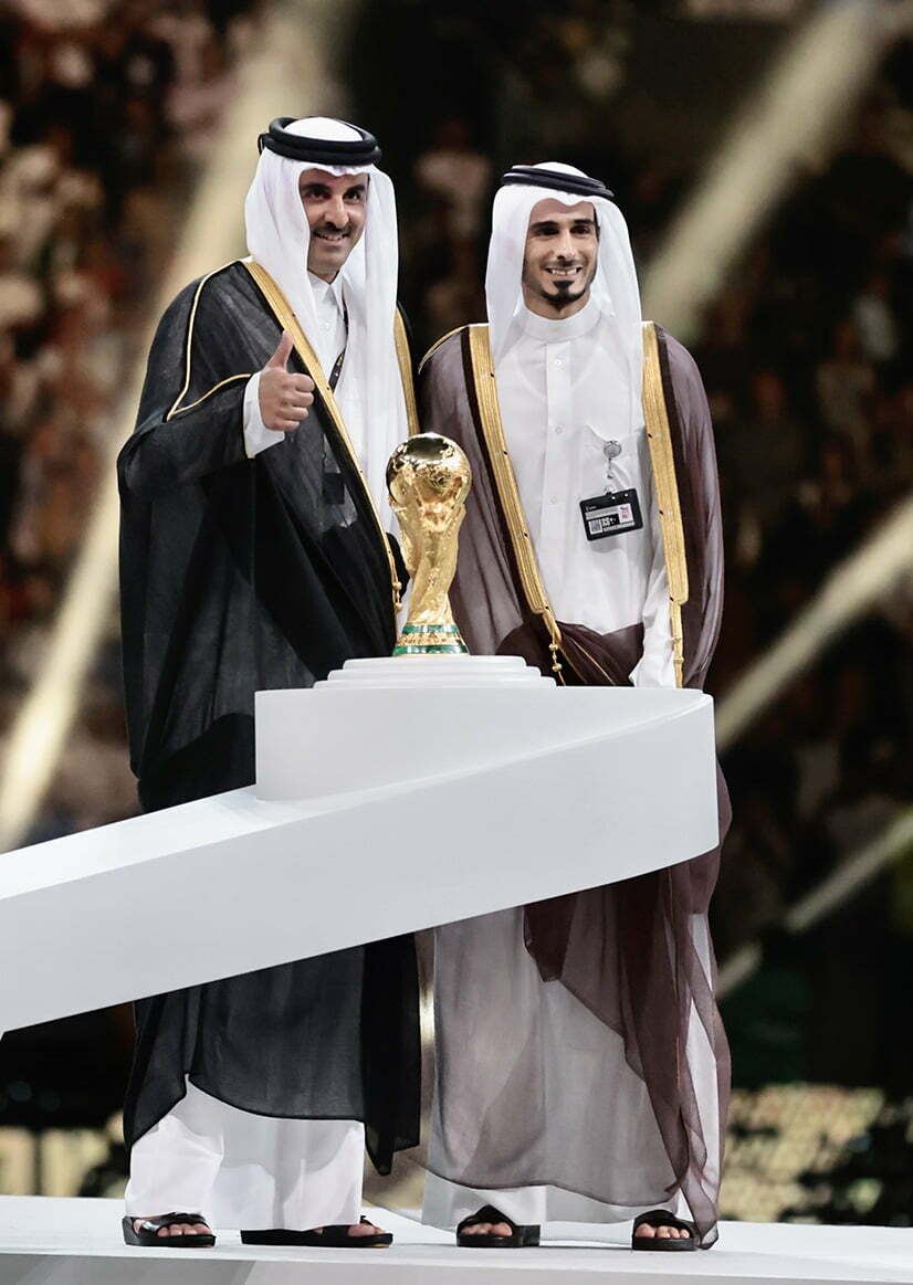 World cup final award ceremony 2022