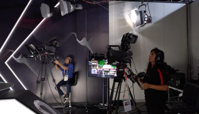 Inside the Broadcast Studio at FIFA World Cup 2022 in Qatar