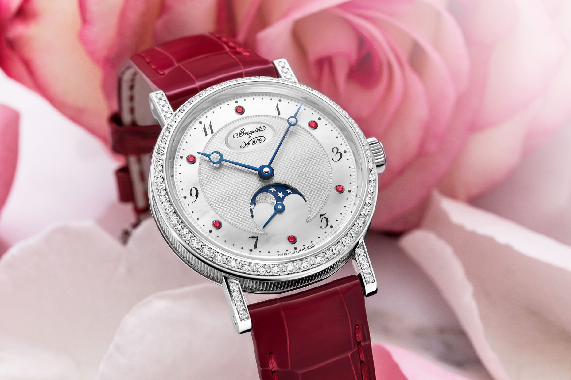 Breguet Classique Phase de Lune 9085 Valentine’s Day Edition Watch 