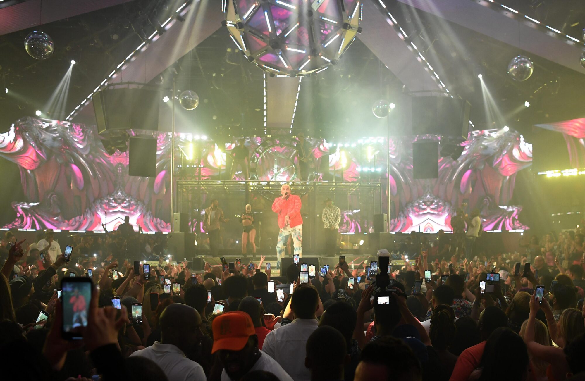 Chris Brown at Drai's Nightclub