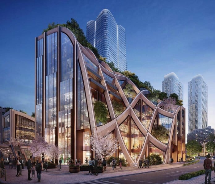Heatherwick Studios Heatherwick Studio, Azabudai Hills/Lower Floors, 2023 (tentative), Tokyo
