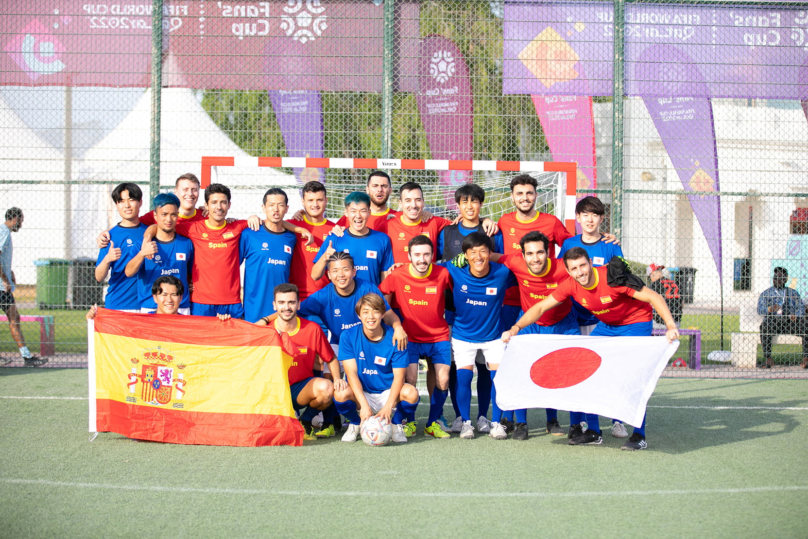 Japan and Spain - Fans’ Cup at the FIFA World Cup Qatar 2022