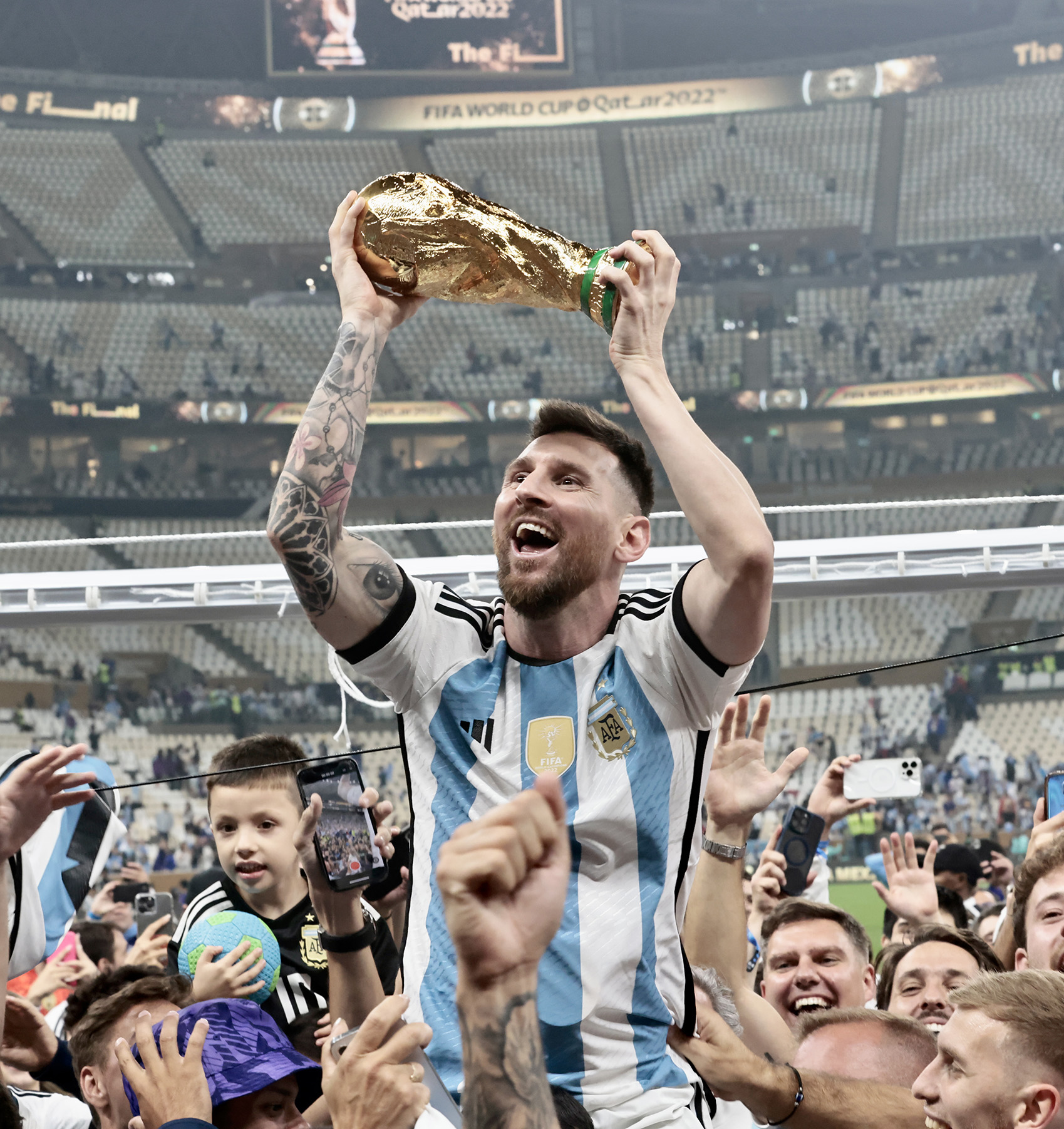 Messi - World Cup Final Awards Ceremony 2022