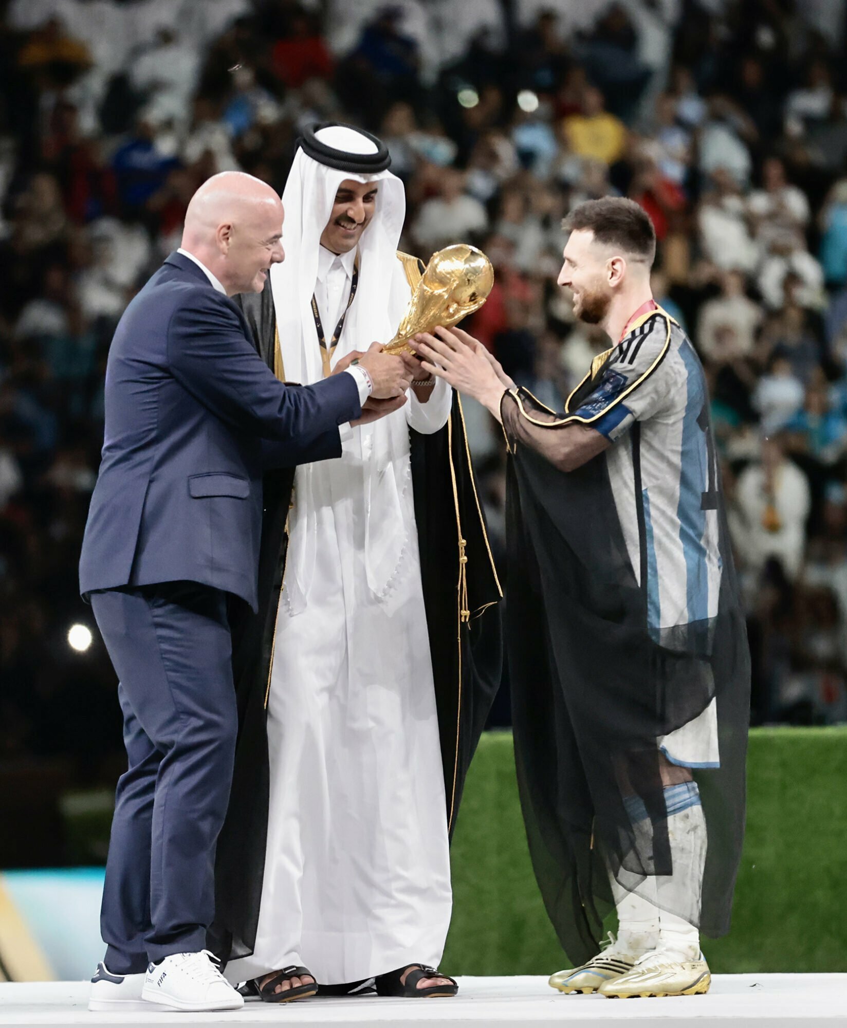Messi at FIFA World Cup Final 2022 in Qatar