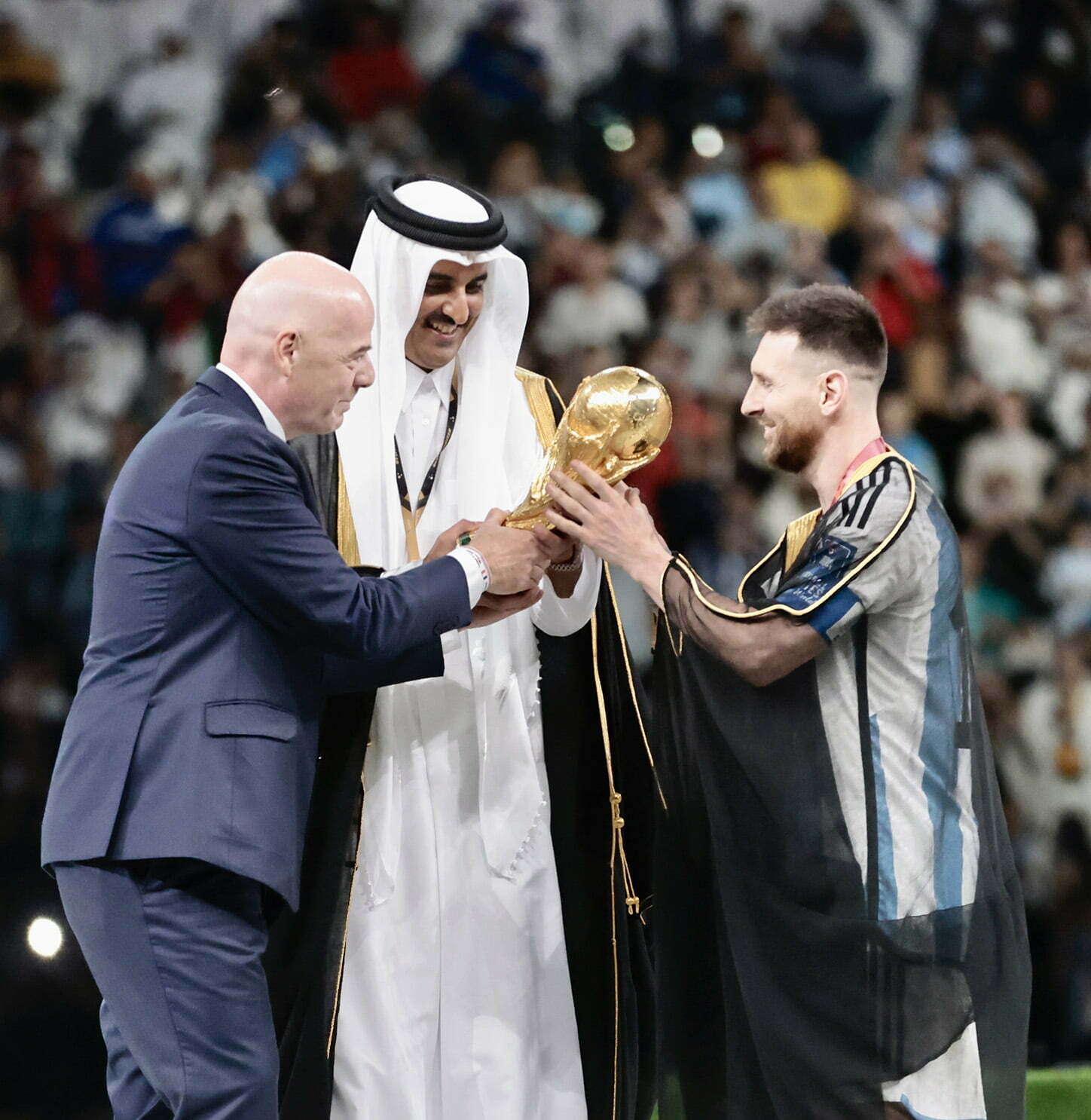 World Cup Final Awards Ceremony 2022 - Messi