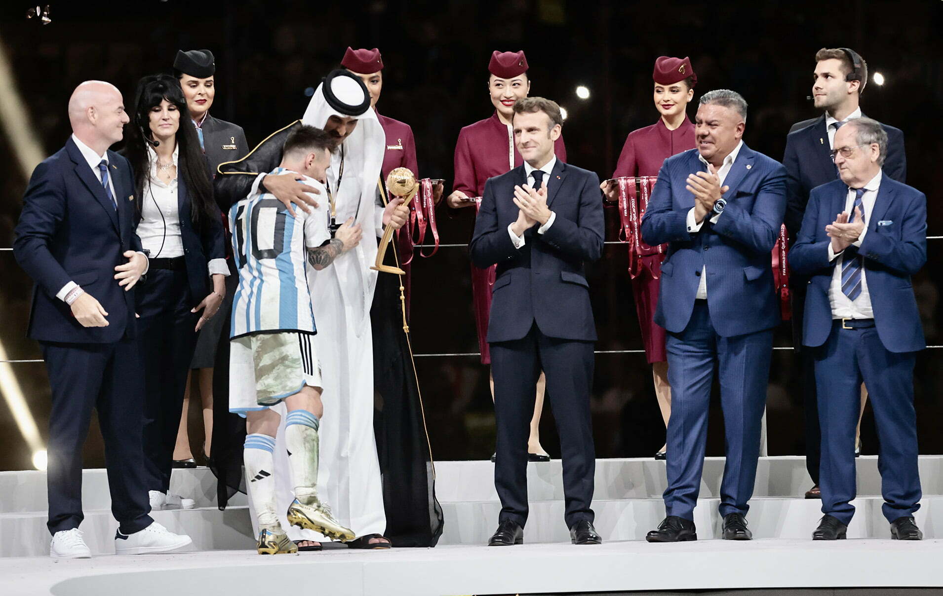 Messi - World Cup Final Awards Ceremony 2022