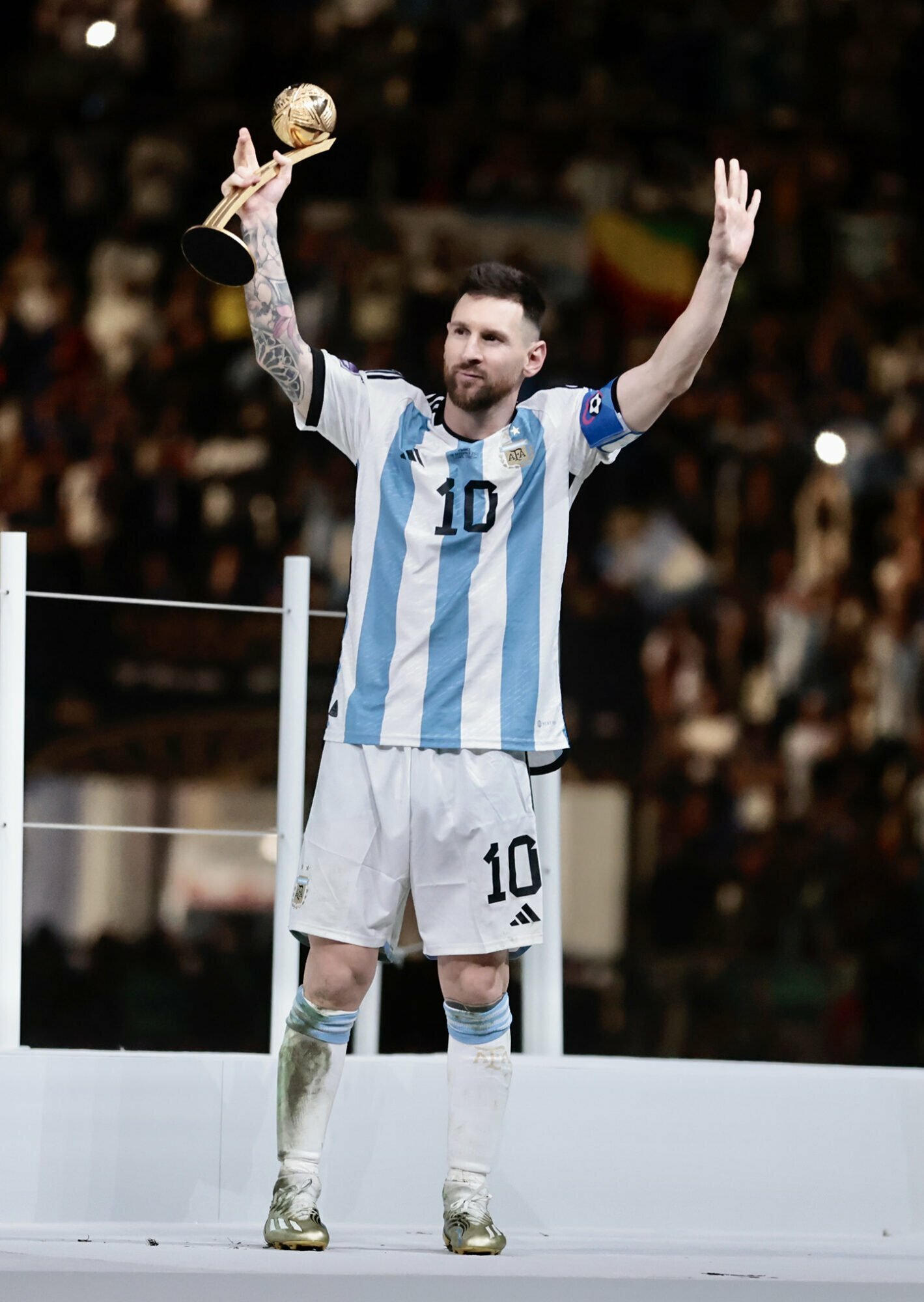 Messi - World Cup Final Awards Ceremony 2022