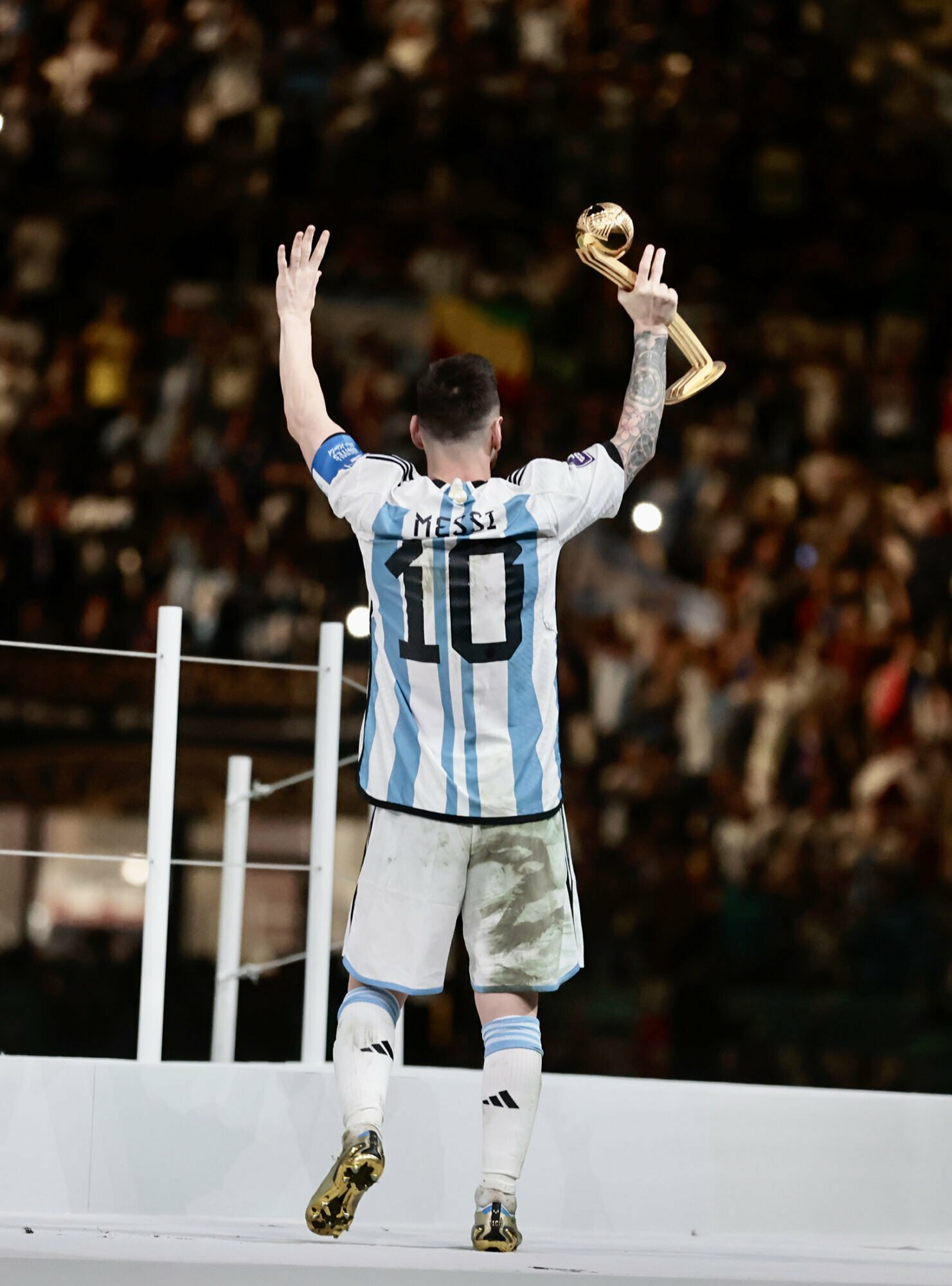 World Cup Final Awards Ceremony 2022- Messi